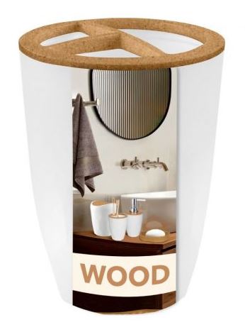 Стакан для зубных щеток Keeplex Wood